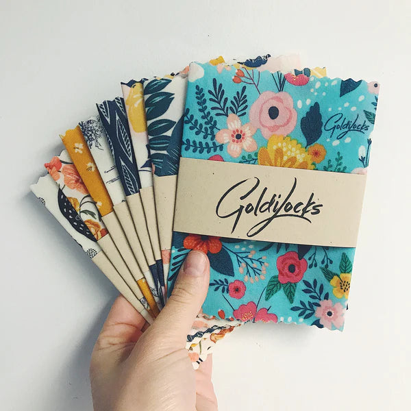 Beeswax Food Wraps: Assorted Single Smalls