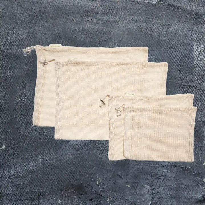 Organic Cotton Mesh Produce Bags