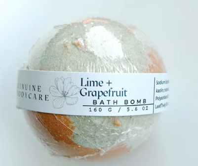 Lime + Grapefruit Bath Bomb